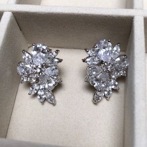 Stunning Faux Diamond Earrings